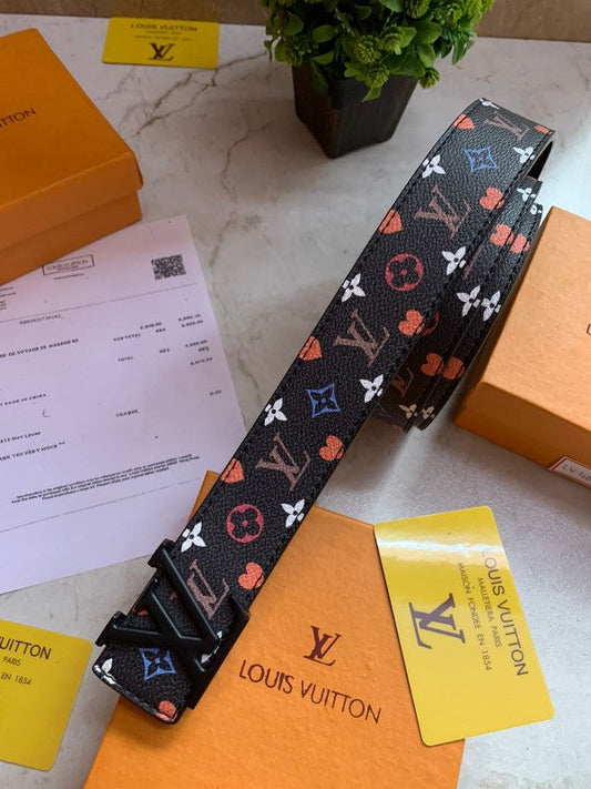 LOUIS VUITTON PRINTED BELT