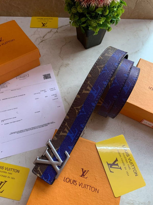 LOUIS VUITTON PRINTED BELT