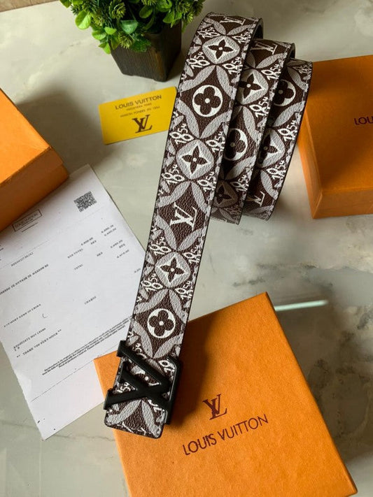 LOUIS VUITTON PRINTED BELT