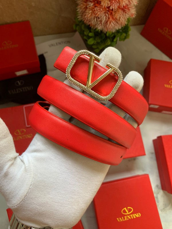 VALENTINO RED FOR WOMAN PREMIUM QUALITY BELT