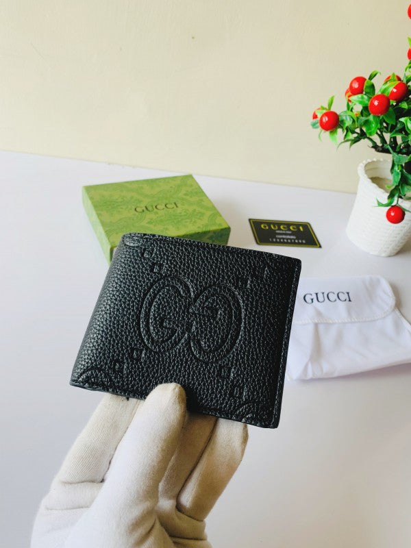 GUCClI FULL BLACK PRINTED PREMIUM QUALITY Wallet