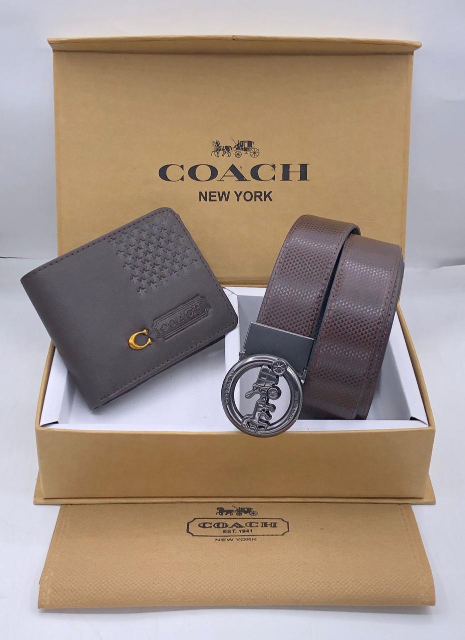 COACCH Belt & Wallet  PREMIUM QUALITY COMBO