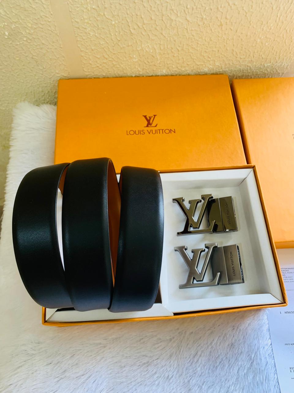 LOUIS VUITTON PREMIUM QUALITY 2pcs BUCKLE COMBO