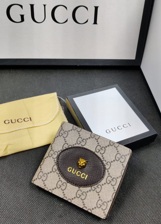 Gucci Leather Heavy Quality Latest Printed Design wallet For Man